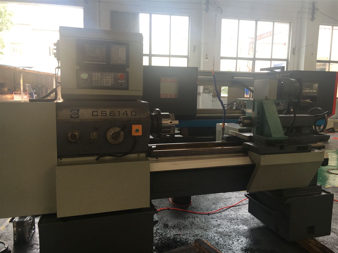 革新精密加工 常州騰創(chuàng)機(jī)械設(shè)備廠的6140/1m改裝版數(shù)控旋風(fēng)銑解決方案